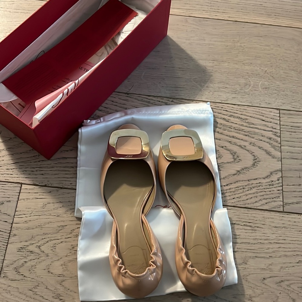 Roger Vivier Chips Ballerina Flats